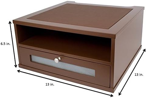 Victor Monitor Riser, B1175 (Mocha Brown)