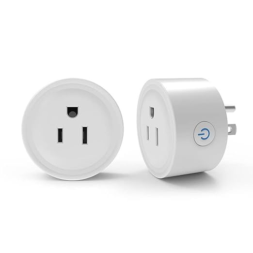WiFi Smart Plug | Compatible with Alexa & Google Home | WiFi Outlet for Remote Control & Timer and Schedule Function | No Hub Required | Safety Certified (2Pack) | Voice & App Remote Control, Smart Life. Schedules, timers, Away Mode, 2.4GHz WiFi, No Hu...
