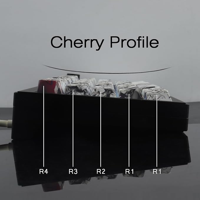 Tsungup Anime Keycaps-SidePrint Keycap Set,Japanese Custom Keycap Keyboard | PBT Shine Through Backlit Keycaps 75 Percent,129 Keys Dye Sub Cherry Profile Keyboard Key caps for Cherry Mechanical Keyboard