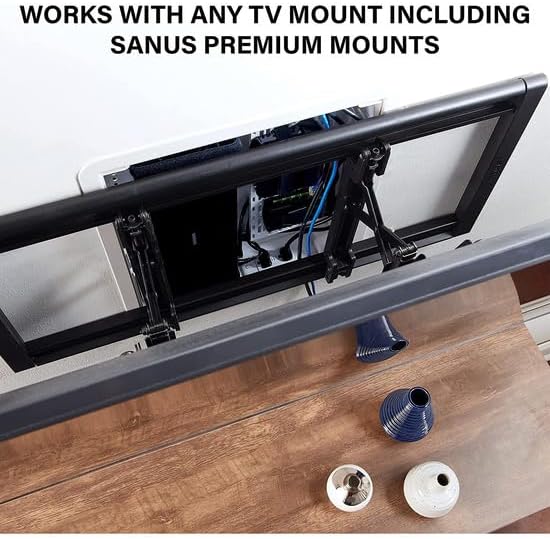 Legrand - OnQ Cable Management, In-Wall Media Box, Dual Purpose Structured Wiring Enclosure, TV Home Theater Recessed Storage Box, 17 Inch, White, ENP1700NA