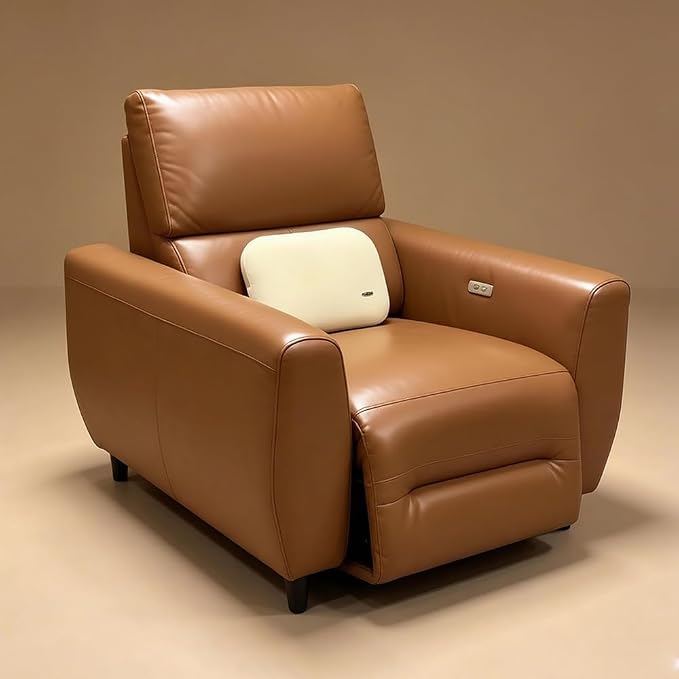 Carwales Auto Lumbar Support Pillow Cooling for Summer Slim Soft Latex Lower Car Seat Back Support Cushion for Office Nap Chair Recliner Pressure Relief Latex Memory Cream Beige