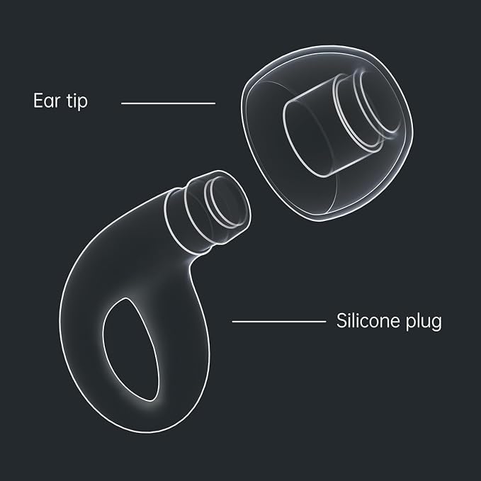 Ear Plugs for Sleeping Deep Focus, Travel, Snoring, 30dB Noise Reduction | Reusable Silicone Earplugs, Noise Cancelling, High Fidelity Hearing Protection, Mint
