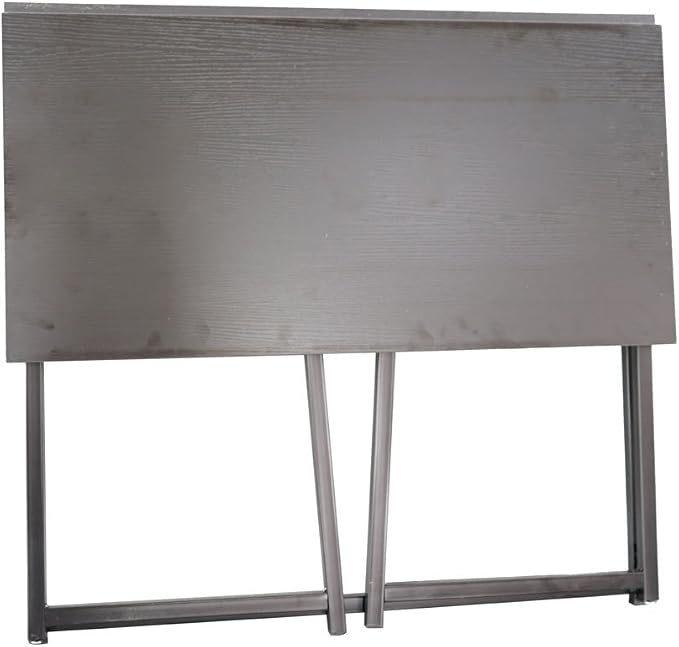 Small Desk Folding Computer Desk Home Office Desk Study Writing Table for Small Space Saving (Black)