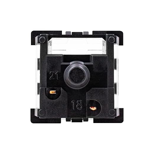 OUTEMU Blue Switches 3-pin Tactile Clicky 50gf - DIY Replacement for Mechanical Gaming Keyboard - 20 Pack with 1 Switch Puller