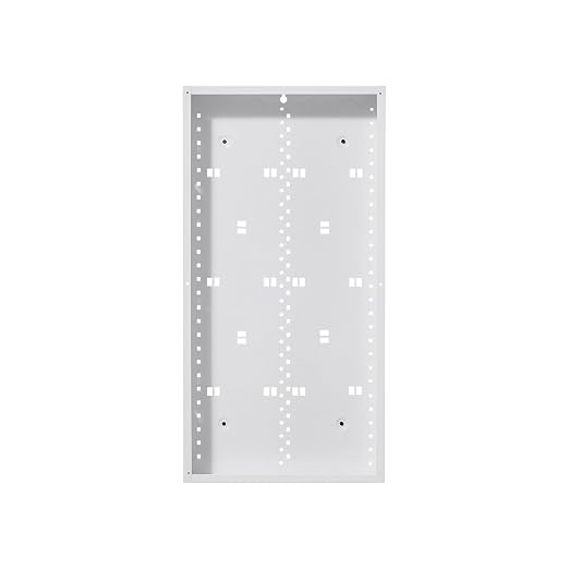 VEVOR Structured Media Enclosure, 28-Inch, Recessed in-Wall Media Box with Cover, Wall-Mount Cable Management Box Kit, Structured Wiring Multi-Media Cabinet, Cold-Rolled Steel, for TV Home Theater