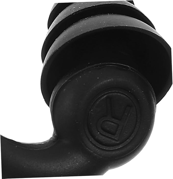Advanced Silicone Noise Cancelling for Sleeping and Concerts, Waterproof 3-Layer Sound Blocking for Students and Travel, 2 Pairs Black Blue