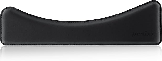Perixx PERIPRO-511 Wrist Rest for Ergonomic Compact Keyboards - Gel Cushion Support with 15.34x4.21x1.14 inches - Ideal Ergonomic Desktop Solution - Black,11925