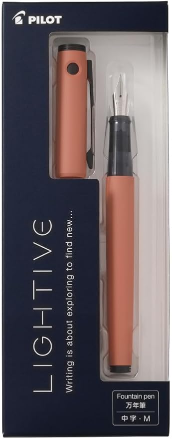 Pilot Fountain Pen Lightive Medium Nib Coral PFLT1CORM PILOT