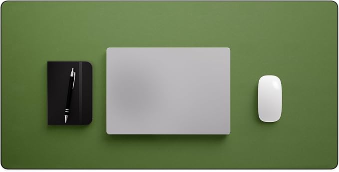 Jotsome Leather Desk Pad Mat, Non-Slip Desk Blotter Pad - Desk Protector for Office, Home, Laptop, and Desktop