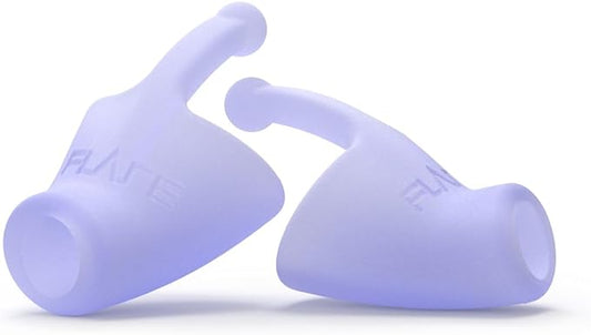 Flare Audio Calmer – Earplugs Alternative for Sound Sensitivity | Reduces Stress from Everyday Noise | No Muffling | Soft Reusable Silicone | Soft Purple | 1 Pair (Pack of 1)