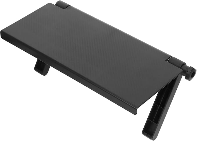 Happyyami Computer Monitor Shelf No-Drill Installation Multi-Functional Storage for Routers Remotes and More Space-Saving Tv Screen Top Organizer Stylish Design for Home Decor