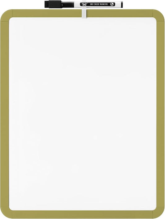 Mr. Pen- Dry Erase Board, 14” x 11” with a Black Dry Erase Marker, Small Mini White Board for Students, Back to School Supplies