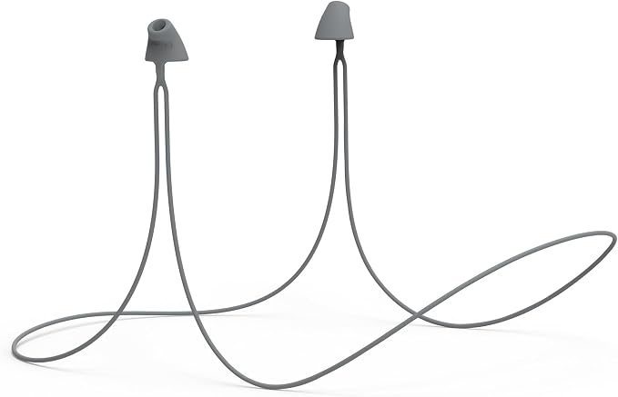 Flare Calmer Secure | Ear Plugs Alternative | Daily Noise Relief | Sound Sensitivity | Stress Relief | No Muffling | Improve Wellbeing | Comfy, Reusable, Soft Silicone Earplugs |Grey