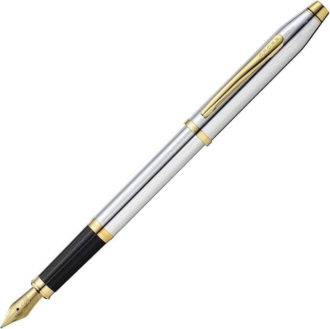 Cross Century II Refillable Fountain Presented in a Luxury Gift Box - Medium Point, Black Ink, Medalist
