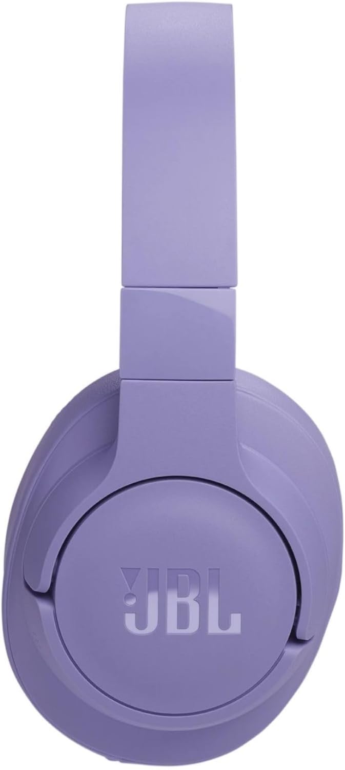 JBL TUNE 770NC - Adaptive Noise Cancelling with Smart Ambient Wireless Over-Ear Headphones, Bluetooth 5.3, Up to 70H battery life with speed charge, Lightweight, comfortable & foldable design (Purple)
