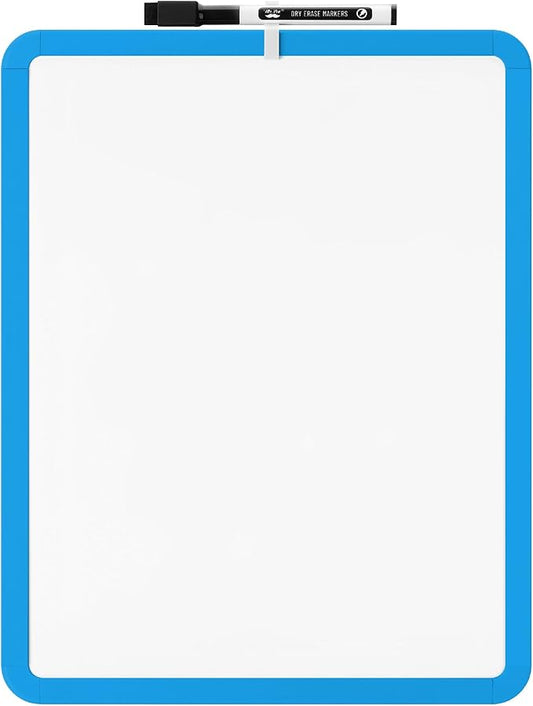 Mr. Pen- Dry Erase Board, 14” x 11” with a Black Dry Erase Marker, Small Mini White Board for Students, Back to School Supplies
