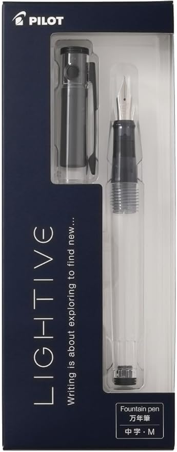 Pilot PFLT1NCM PILOT Fountain Pen, Realistic, Medium Point, Non Color