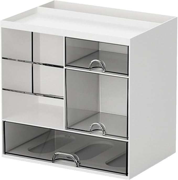 Desk Organizers with Drawers Pen Holders Multifunctional Desktop Organizers Makeup Organizers Office School Supplies