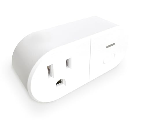 Emerson SmartVoice Smart Wall Plug, Single Outlet Voice Control, No WiFi or App, Hands-Free Control, Sleep & Wake Timer, ETL Listed
