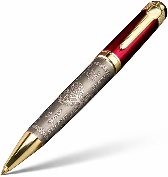 S&R Somit Fancy Pen with Gift Box - Luxury Pen – Best Writing Pen Gift for Men & Women, Valuable Business, Office, Executive Gift for Family & Friends - Fancy Pens – Special Engraving