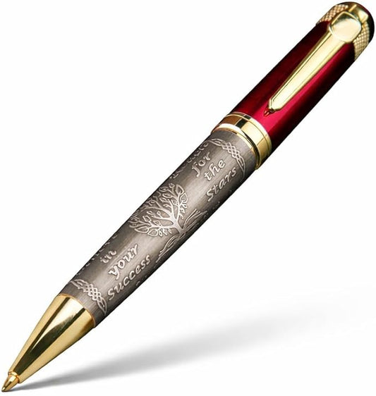S&R Somit Fancy Pen with Gift Box - Luxury Pen – Best Writing Pen Gift for Men & Women, Valuable Business, Office, Executive Gift for Family & Friends - Fancy Pens – Special Engraving