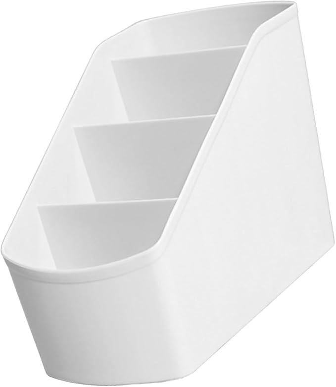 HEEPDD Desk Organizer, Plastic for Office, School, and Vanity Storage Supplies