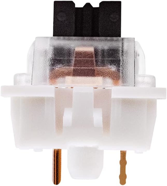 outemu Pack 32 Black Switches, 3-Pin Linear Heavy 65gf Dustproof Key Switches - DIY Replaceable for Mechanical Keyboard
