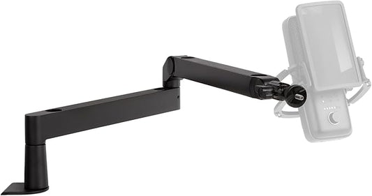 Elgato Wave Mic Arm LP - Premium Low Profile Microphone Arm with Cable Management Channels, Desk Clamp, Versatile Mounting, and Fully Adjustable – For Podcasting, Streaming, Gaming, and Home Office