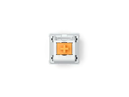 GLORIOUS Panda Switch (Non Lubed Switches) - 36x Plate Mounted 3 pin Switches for Keyboard - Mechanical Keyboard Switches