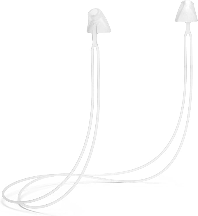 Flare Calmer Secure| Ear Plugs Alternative | Daily Noise Relief | Sound Sensitivity | Stress Relief | No Muffling | Improve Wellbeing| Comfy, Reusable, Soft Silicone Earplugs| Translucent