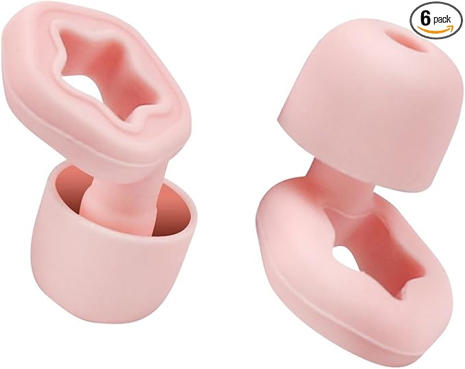 Ear Plugs for Sleeping Noise Cancelling,3 Pairs Reusable Hearing Protection Soft Silicone Ear Plugs for Noise Reduction,Sleep Ear Plugs for Travel Snoring Work Focus Concerts