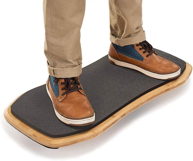 UPLIFT DESK Motion-X Balance Board - 27" Ergonomic Wobble Board for Standing Desks, Anti-Fatigue Support for Core Engagement & Stability