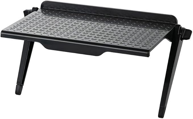 Screen Shelf Monitor Top Shelf TV Top Storage Bracket Computer Screen Shelf TV Top Shelf (Color : Black, Size : L)