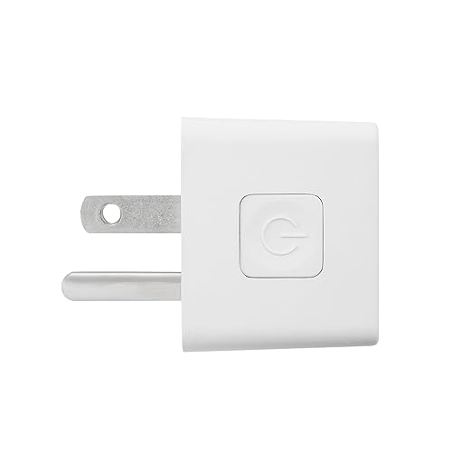 Smart WiFi Outlet Adapter, Smart Plug Works with Google Home/Alexa, App Control, Timer & Countdown Functions 2.4 GHz WiFi, 2-Pack, by Maxxima