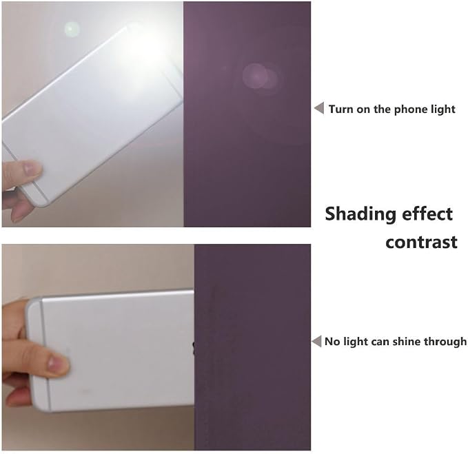 NICETOWN 100% Blackout Lined Curtains, Plum, 1 Pair, 42" Width x 63" Length Each Panel, 2 Thick Layers Completely Blackout Window Treatment Panels Thermal Insulated Drapes for Kitchen