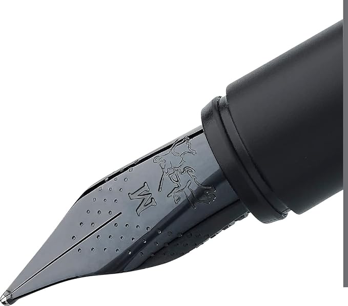 Faber-Castell NEO Slim Fountain Pen, Black Matte - Fine