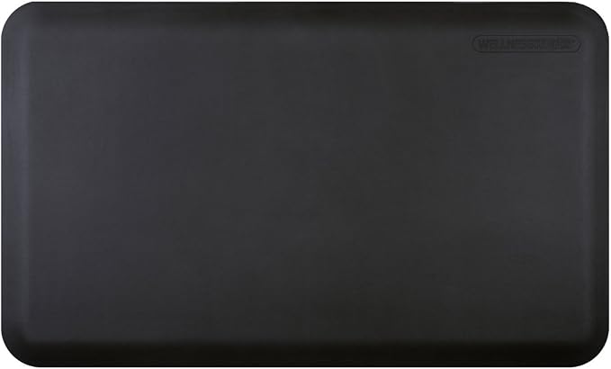 WellnessMats Original Anti-Fatigue 72 Inch by 36 Inch Kitchen Mat, Black
