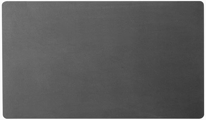 Desky Leather Desk Mat - PU Leather Desk Pad with Anti-Slip Base - Medium