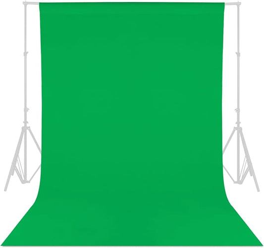 GFCC Green Screen Backdrop Background - 10x12FT Photography Backdrop Photo Background Screen for Video Recording Greenscreen Picture Photoshoot
