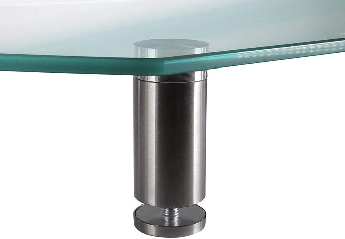 Monoprice 116356 Multimedia Riser Desktop Monitor Stand - Clear Glass, Large 30.8 x 11 Inches - Workstream Collection, 30.8" x 11.0"