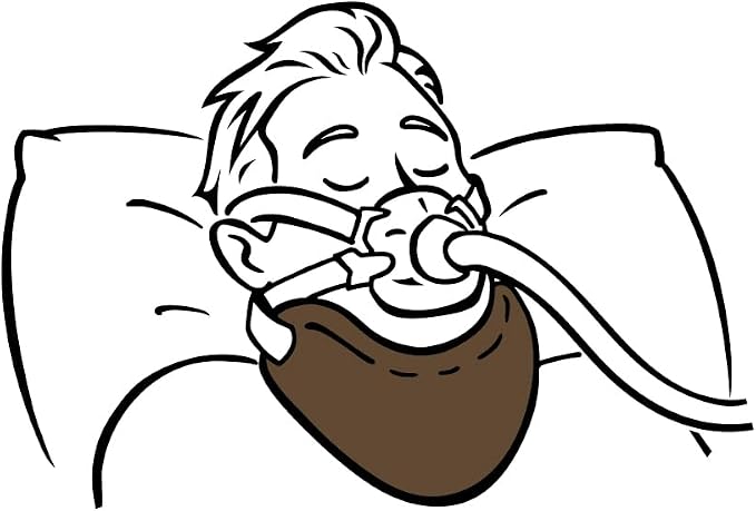 CPAP Head‑Support Cushion – Prevents Mask Tipping & Air Leaks, Memory‑Foam Neck Pillow for Side & Back Sleepers