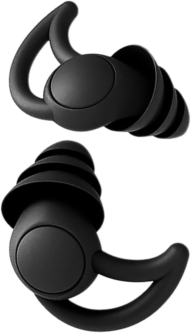 jojofuny 2pcs Noise Dampening Silicone and Work Noise Blocking Soft for Enhanced Focus and Relaxation Comfortable Reusable Hearing Protection for Study and Rest