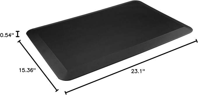 Ergonomic Anti-Fatigue Mat for Standing Desks - 20 x 30 [508 x 762 mm] Standing Desk Mat
