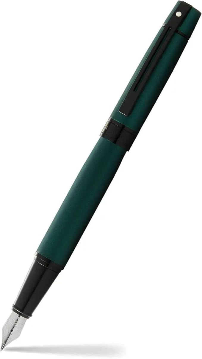 Sheaffer 300 Matte Green Lacquer Fountain Pen