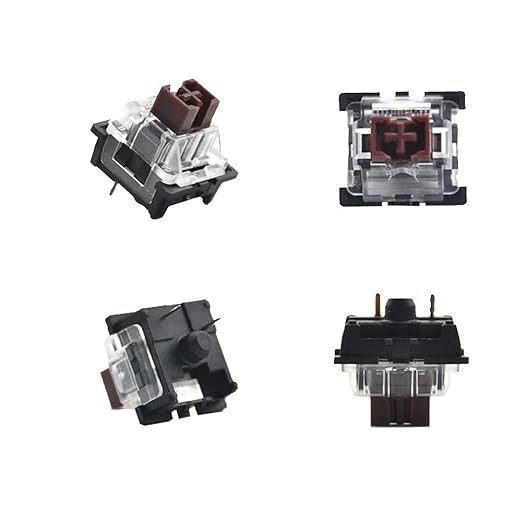 Outemu Brown Switches 20 Pack,3 Pin Tactile DIY Replacement Switches for Mechanical Gaming Keyboard