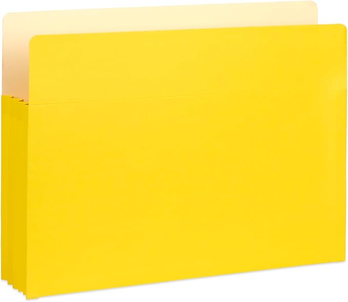 Blue Summit 10 Expanding File Pockets, Accordion File Folders Letter Size, 3.5” Expandable Pockets, Assorted Colors (Pack of 2)