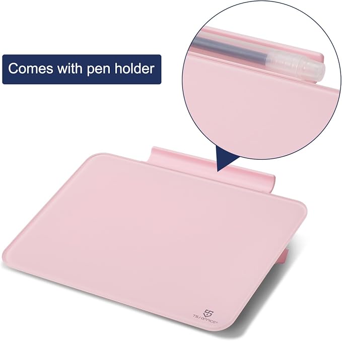 Small Desktop Glass Dry-Erase whiteboard - 8 X 6 Inches × 2