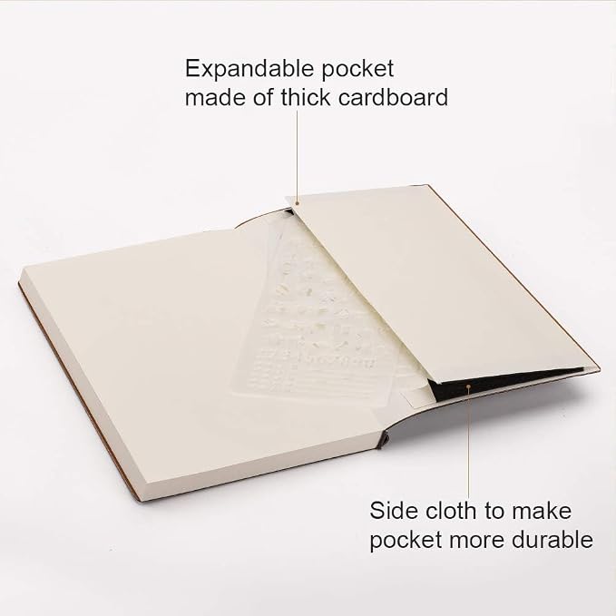 AHGXG Dotted Grid Journal 2 Pack - A5 Dot Grid Notebook Softcover, Medium 5.75'' × 8.38'', 320 Numbered Pages, 120gsm Thick Dotted Paper, Soft Leather Cover, Black Brown
