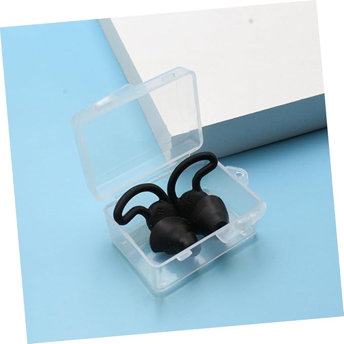 CHILDWEET 2pcs Silicone Noise Cancelling Comfortable Soundproof for Work Study Travel Soft Reusable Noise Reduction Protection