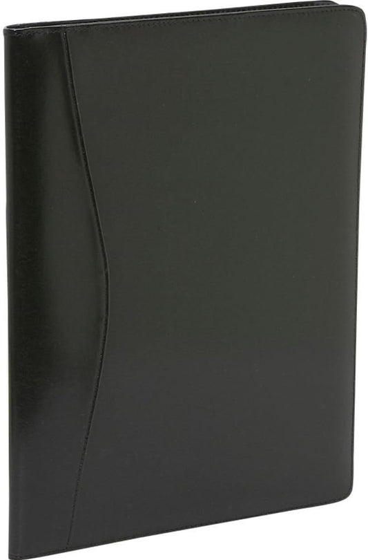 Royce Leather Portfolio Padfolio, with Inserted Note Pad and Folder